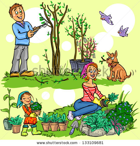 A garden plant clipart - Clipground