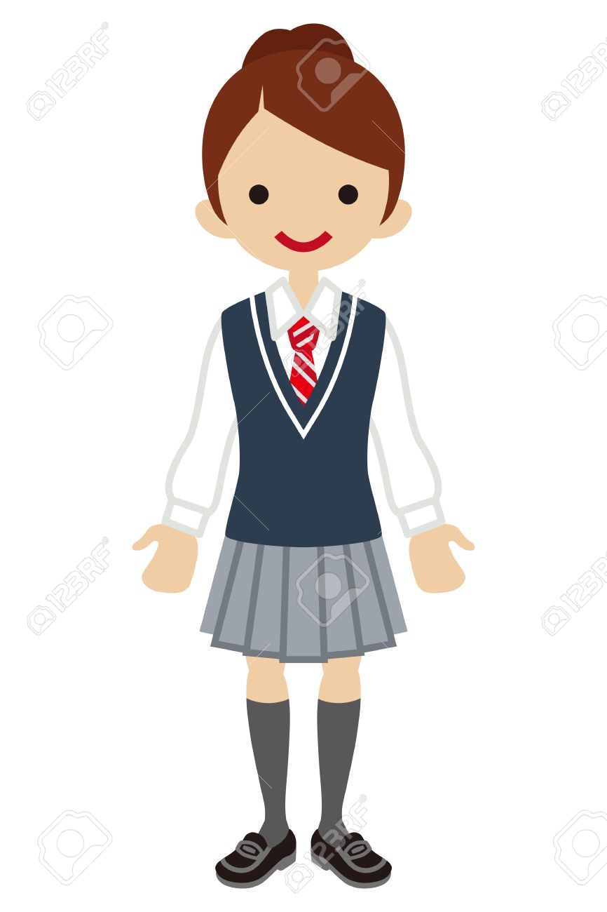 Girl student clipart 7 » Clipart Station.