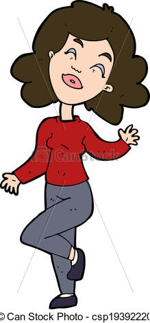 Happy woman clipart 2 » Clipart Station.