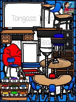 Classroom Furniture Clipart.