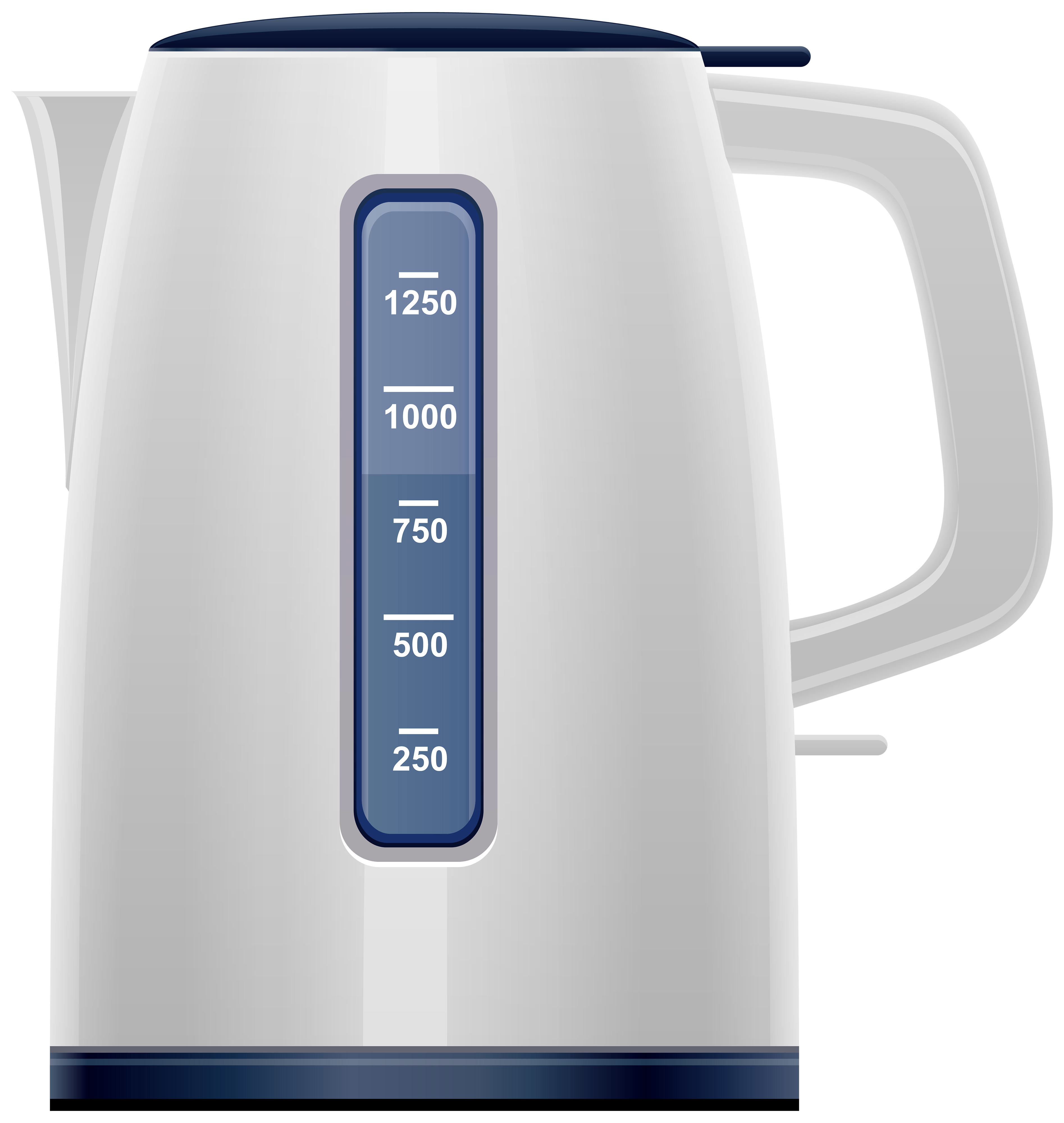 White Electric Kettle PNG Clipart.