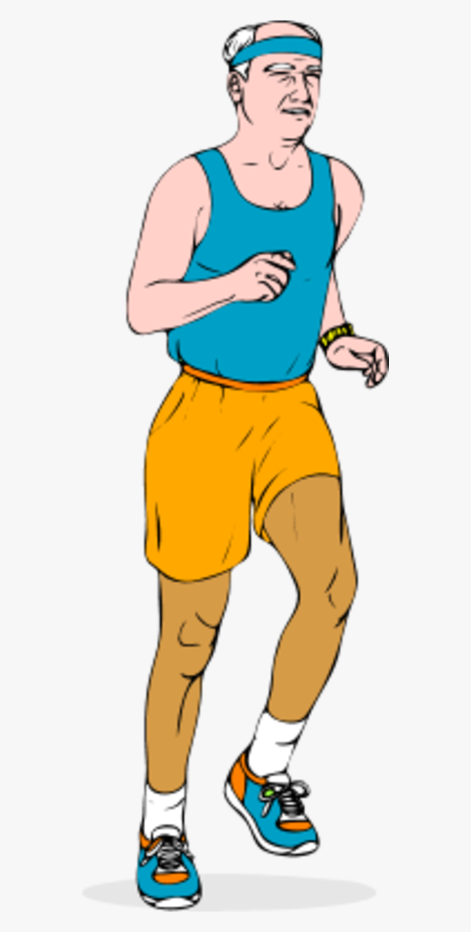 28 Collection Of People Jogging Clipart.