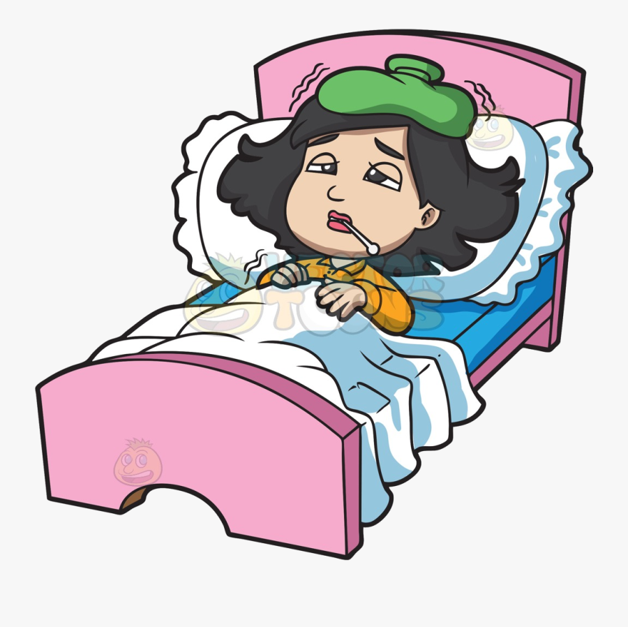 Sick Person Cartoon Of Clipart Free Best Transparent.