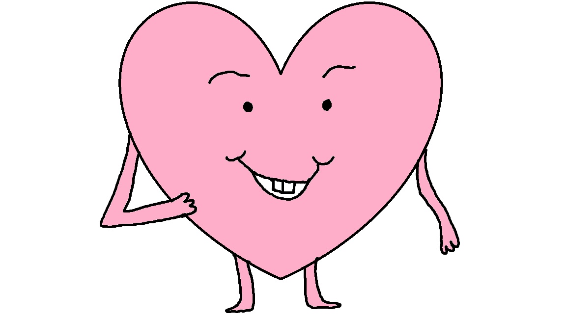 Smiling Heart Clipart Free.