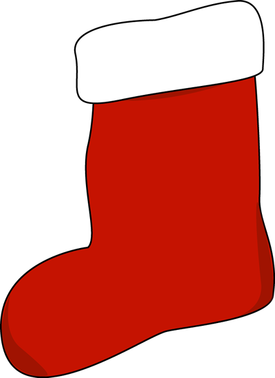 Red Stocking Clip Art.