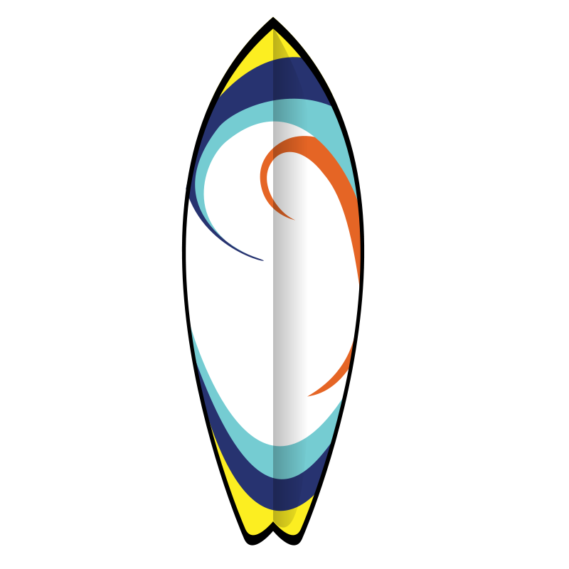 17 surf board clipart..