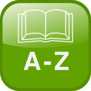 A To Z Directory Icon Clip Art.