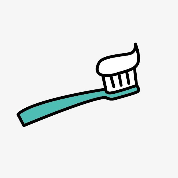 Cartoon Toothbrush.