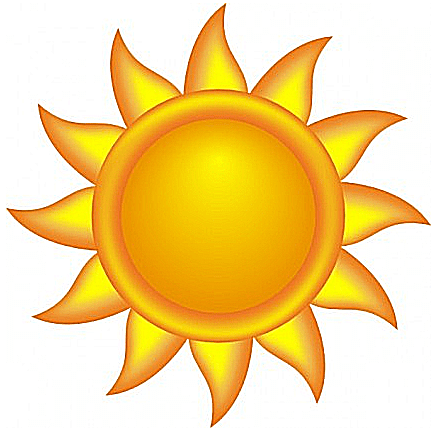 Brighten Your Day With Free Clip Art of the Sun.