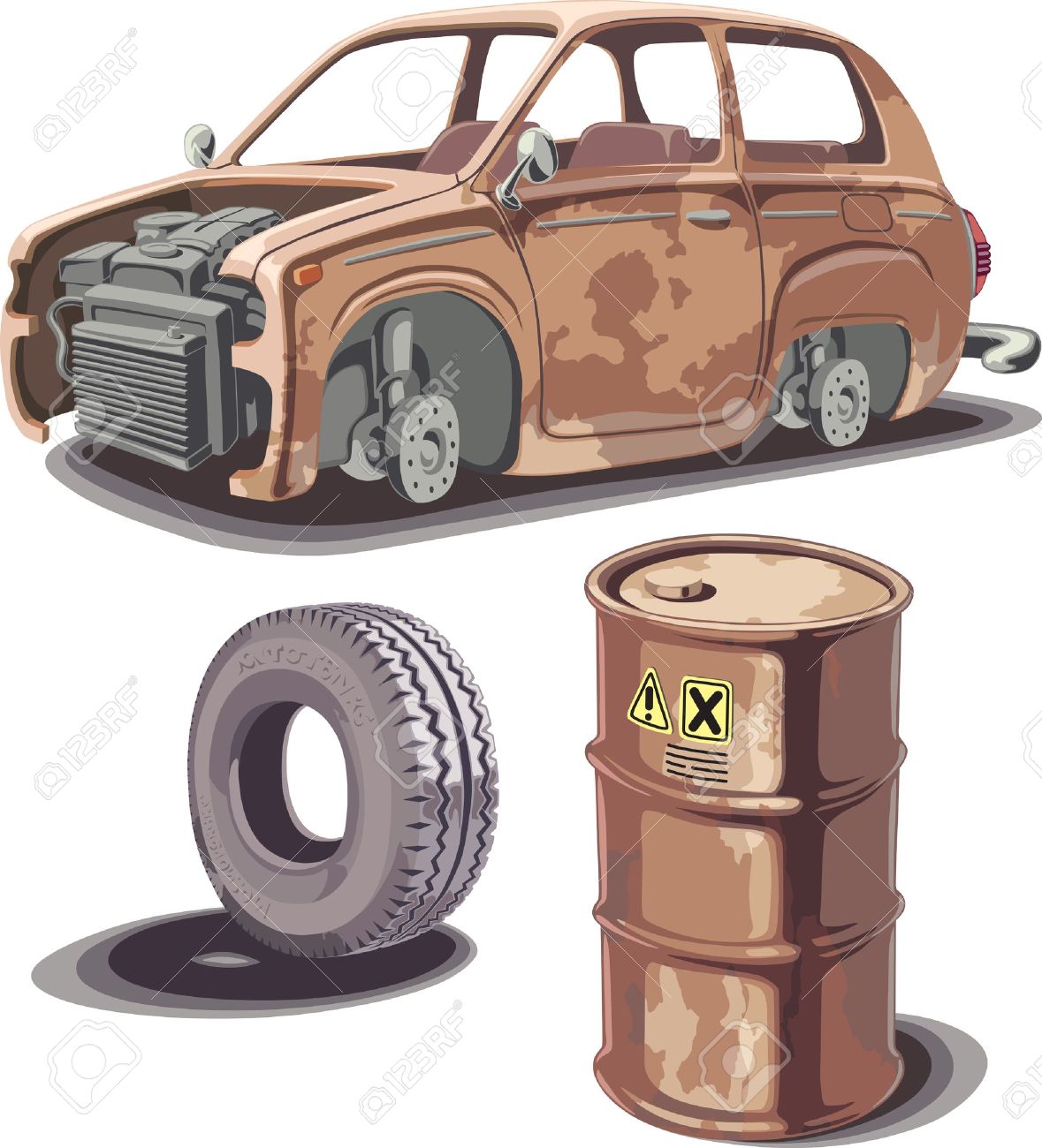 Old coupe willie car clipart.