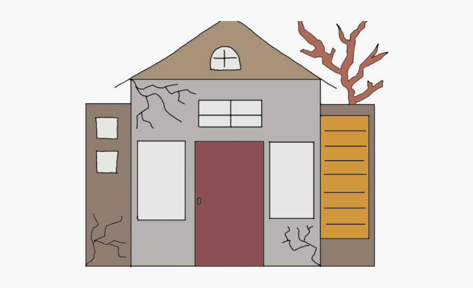 Old House Clipart.