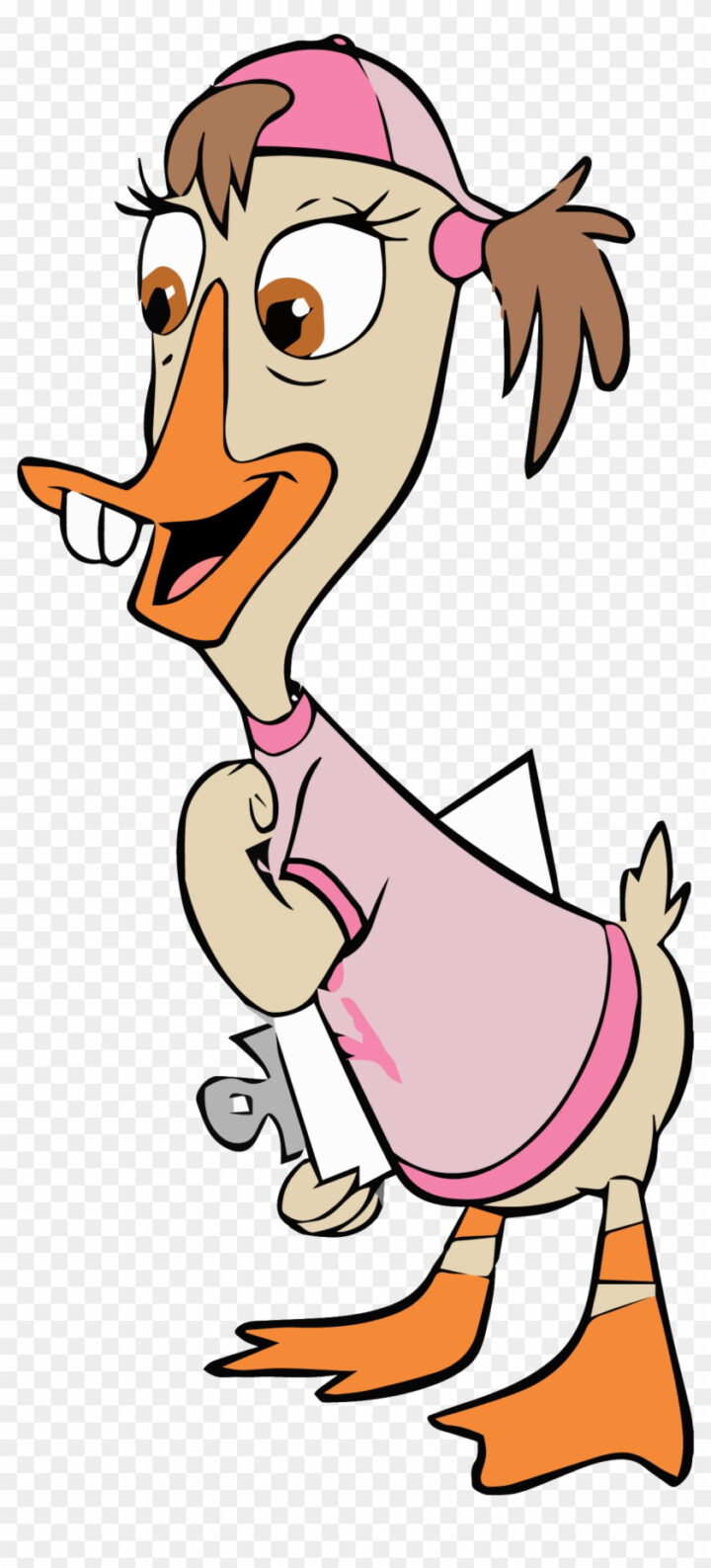 Abby Mallard Yes Clipart Png Chicken Little Image Provided.