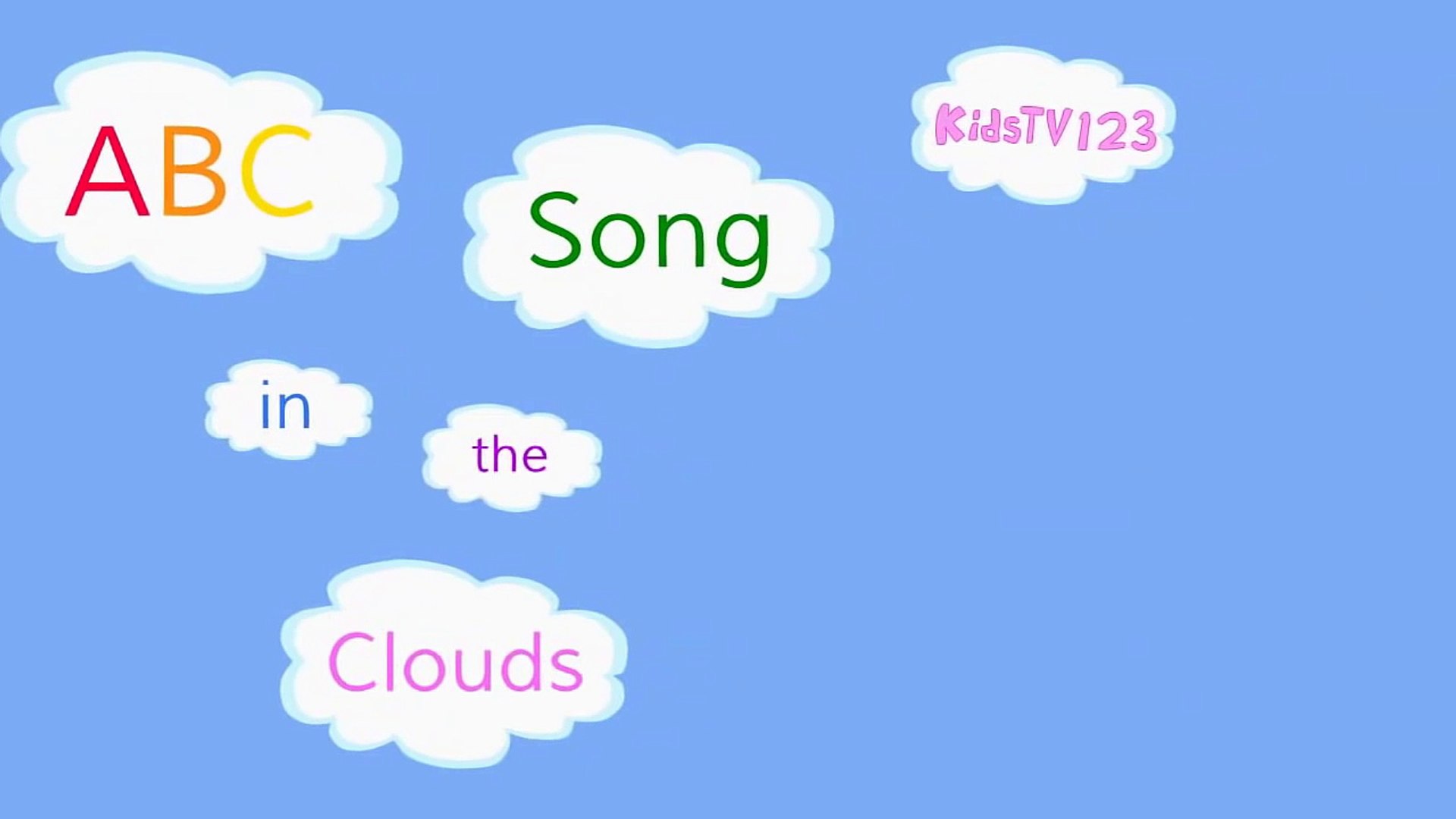 ABC Song in the Clouds (ZED version).