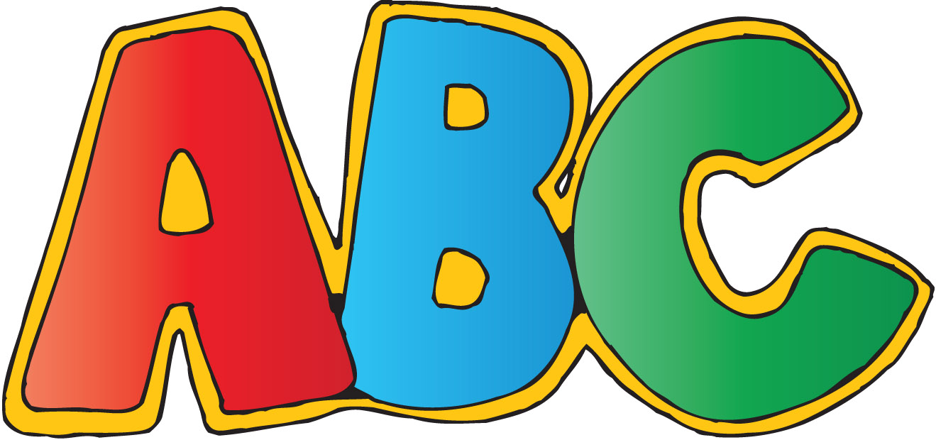 Abc clipart for kids.
