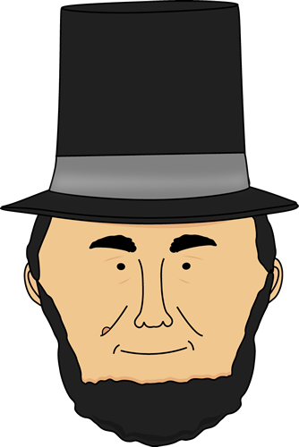 Abe head clipart clipart images gallery for free download.