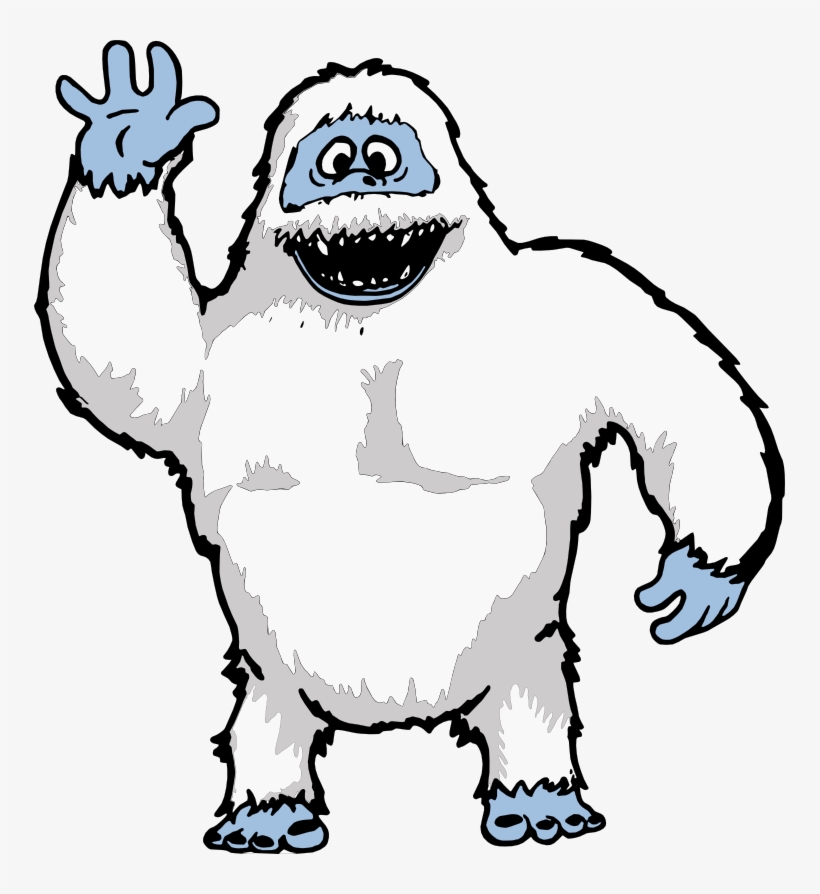 Abominable Snowman Rudolph Clipart.