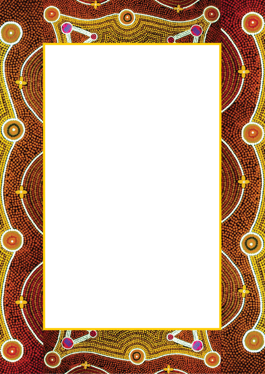 General Health Aboriginal Artwork Elements Copyright Free.