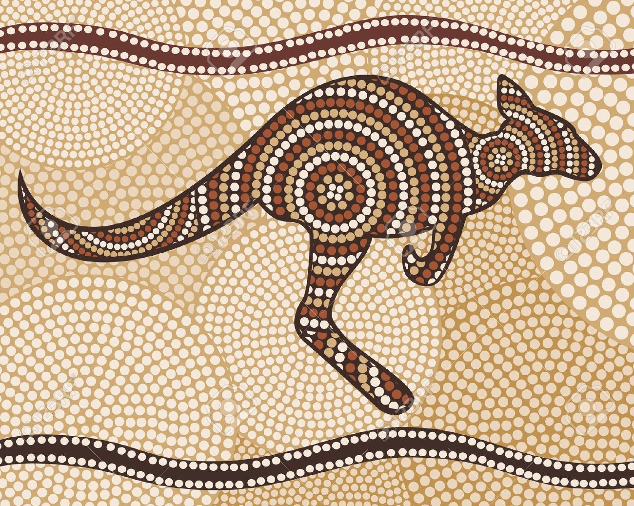 aboriginal stick figure art