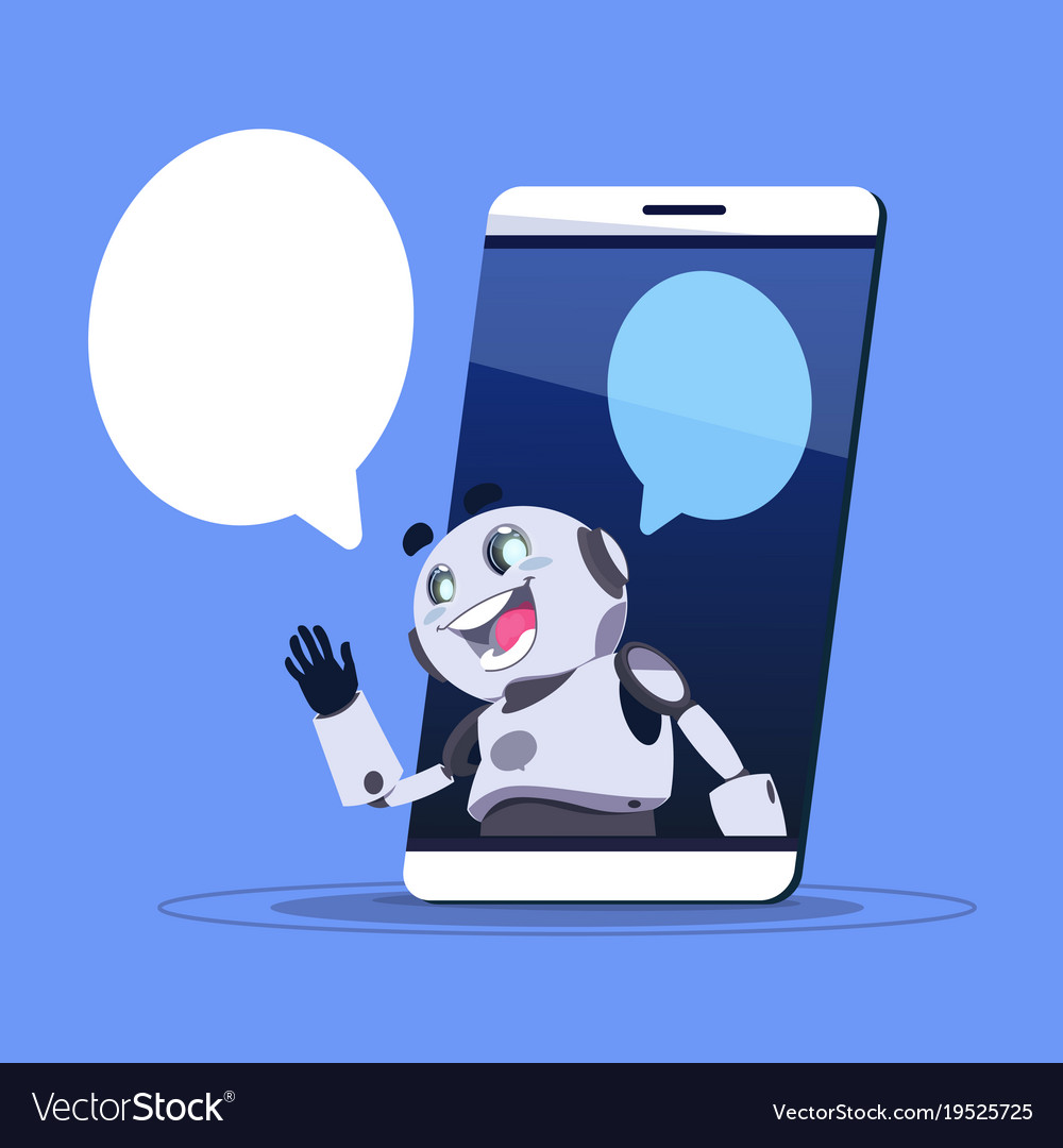 Chat bot app of technical support in smart phone.