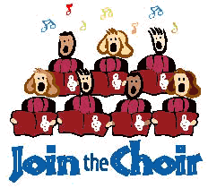 Join the choir clipart.