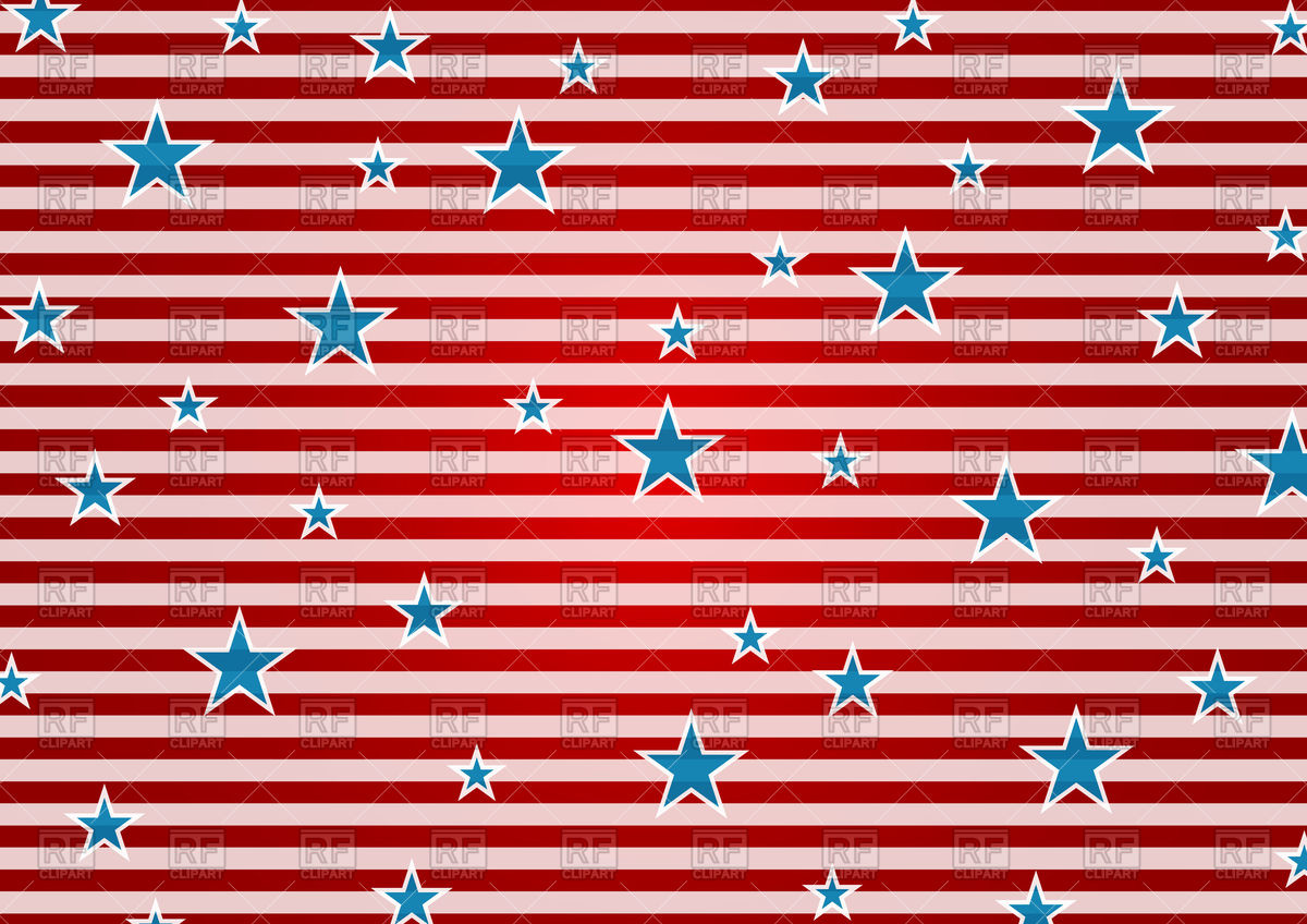American Flag Background Clipart.