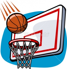 Basketball Backboard Clipart.