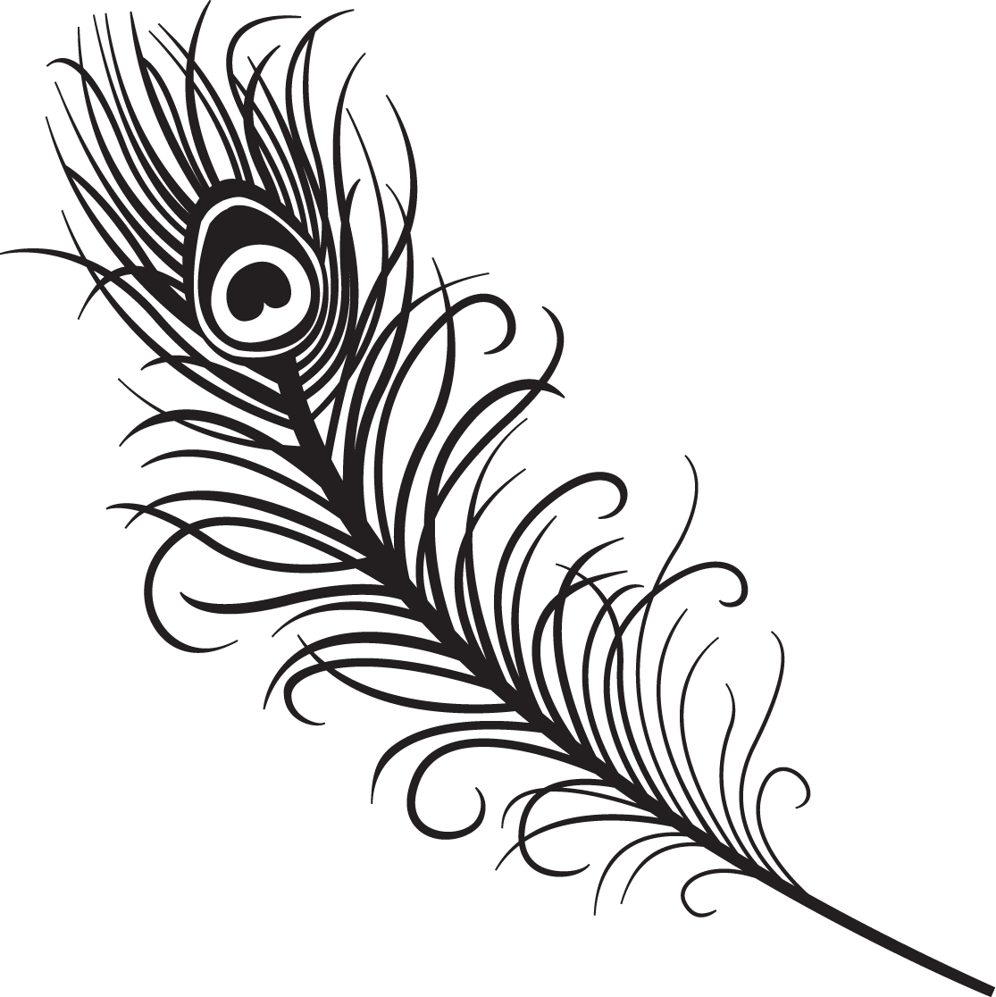 577 Peacock Feather free clipart.