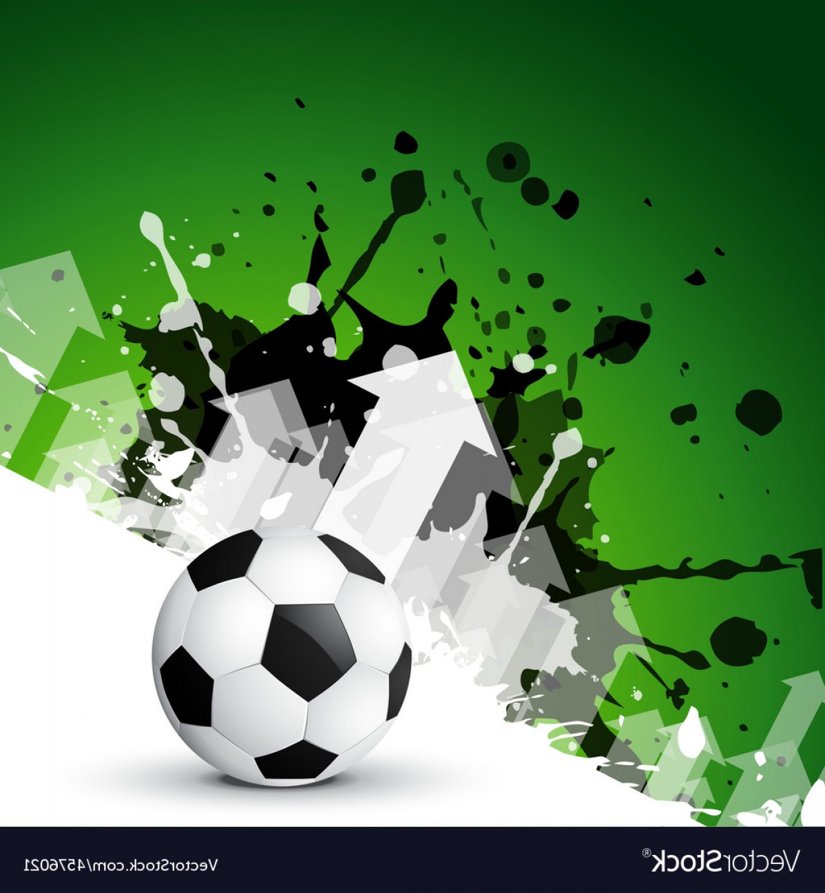 Abstract Background Of Football Vector.