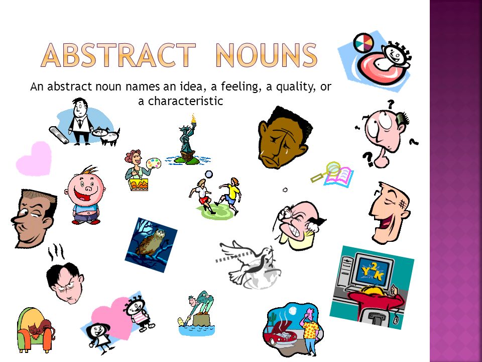 Abstract nouns презентация