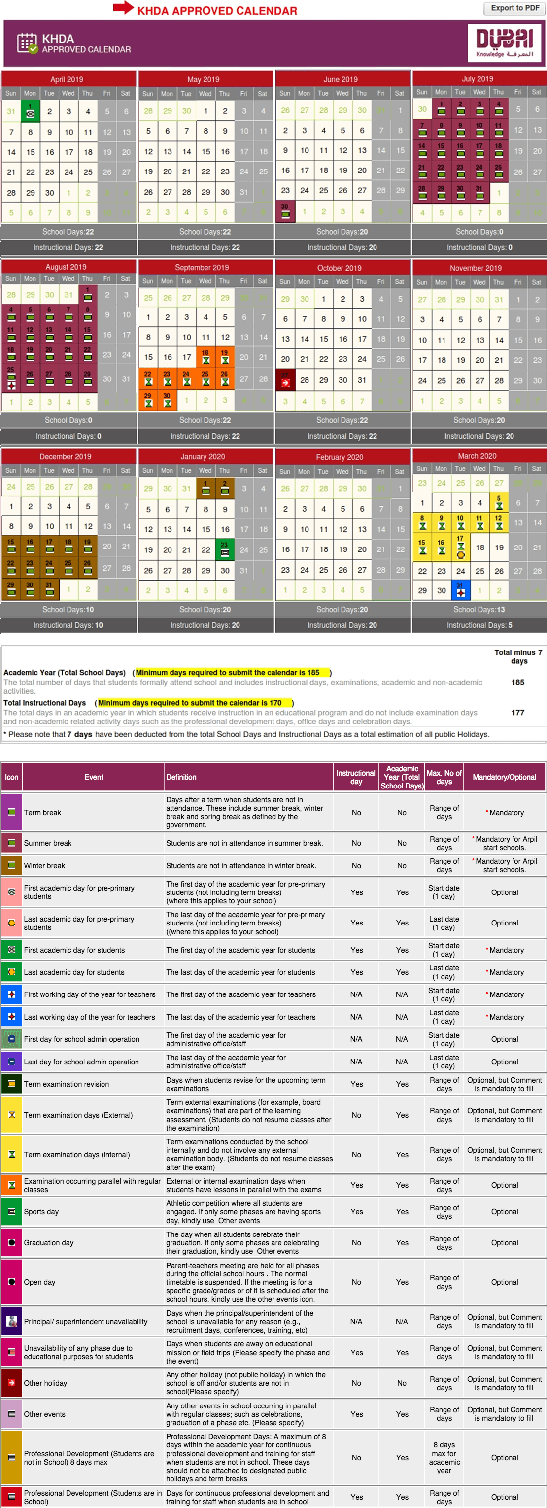 oberlin academic calendar 2018-2019