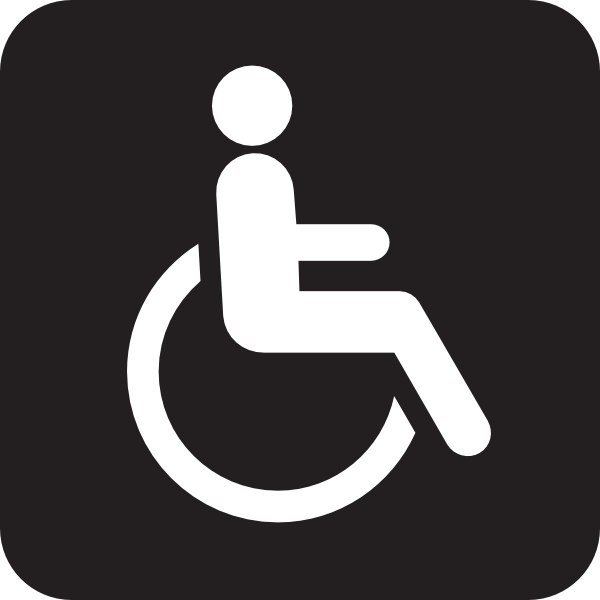 Wheelchair Accessible Clipart.