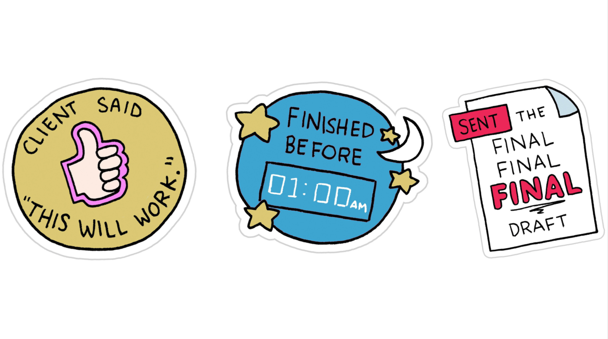 Achievement Stickers for Every Architect and Interior.