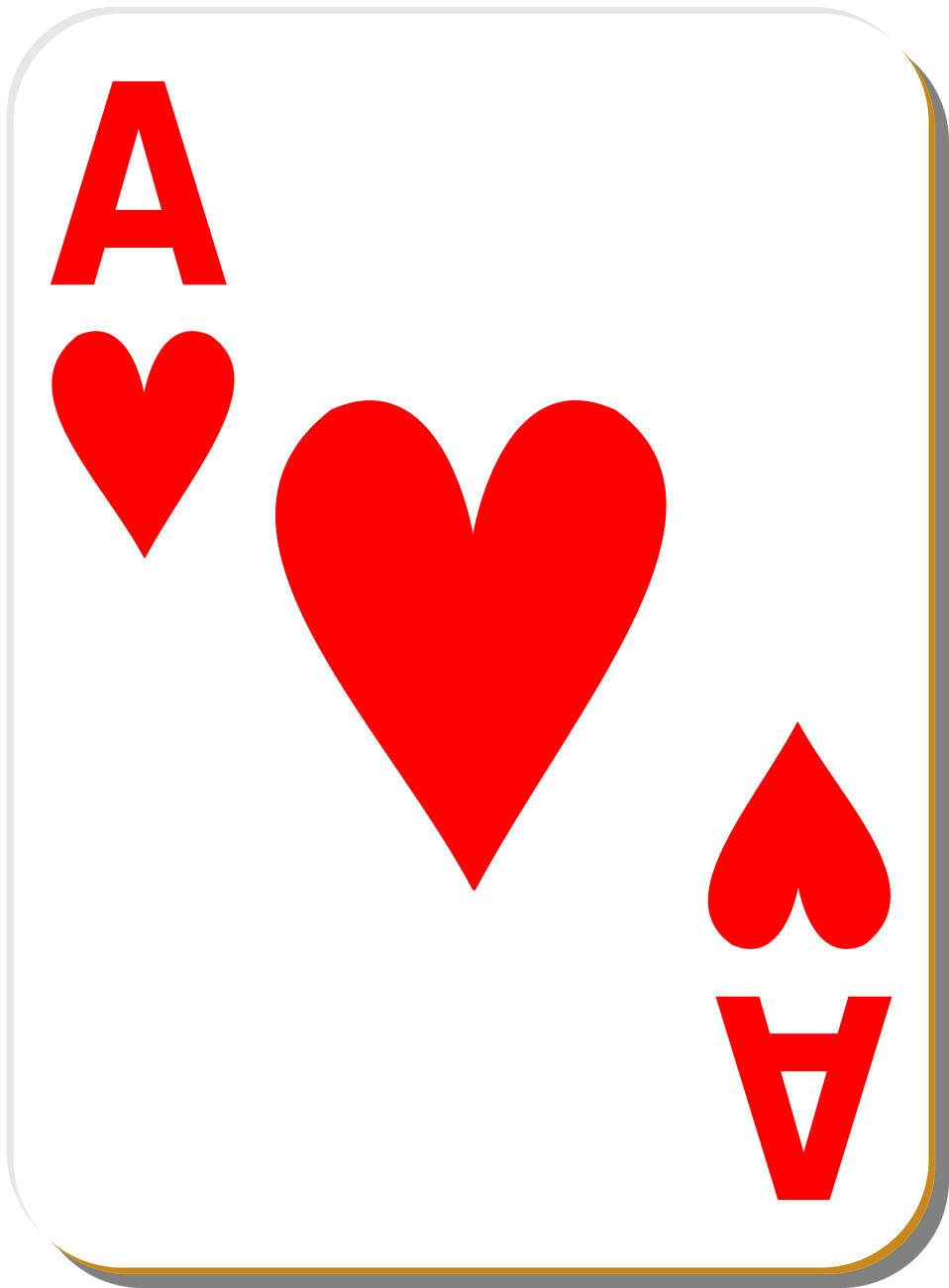 individual playing cards clipart - Clipground