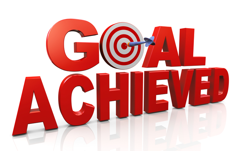 Achieving Goals Clipart.