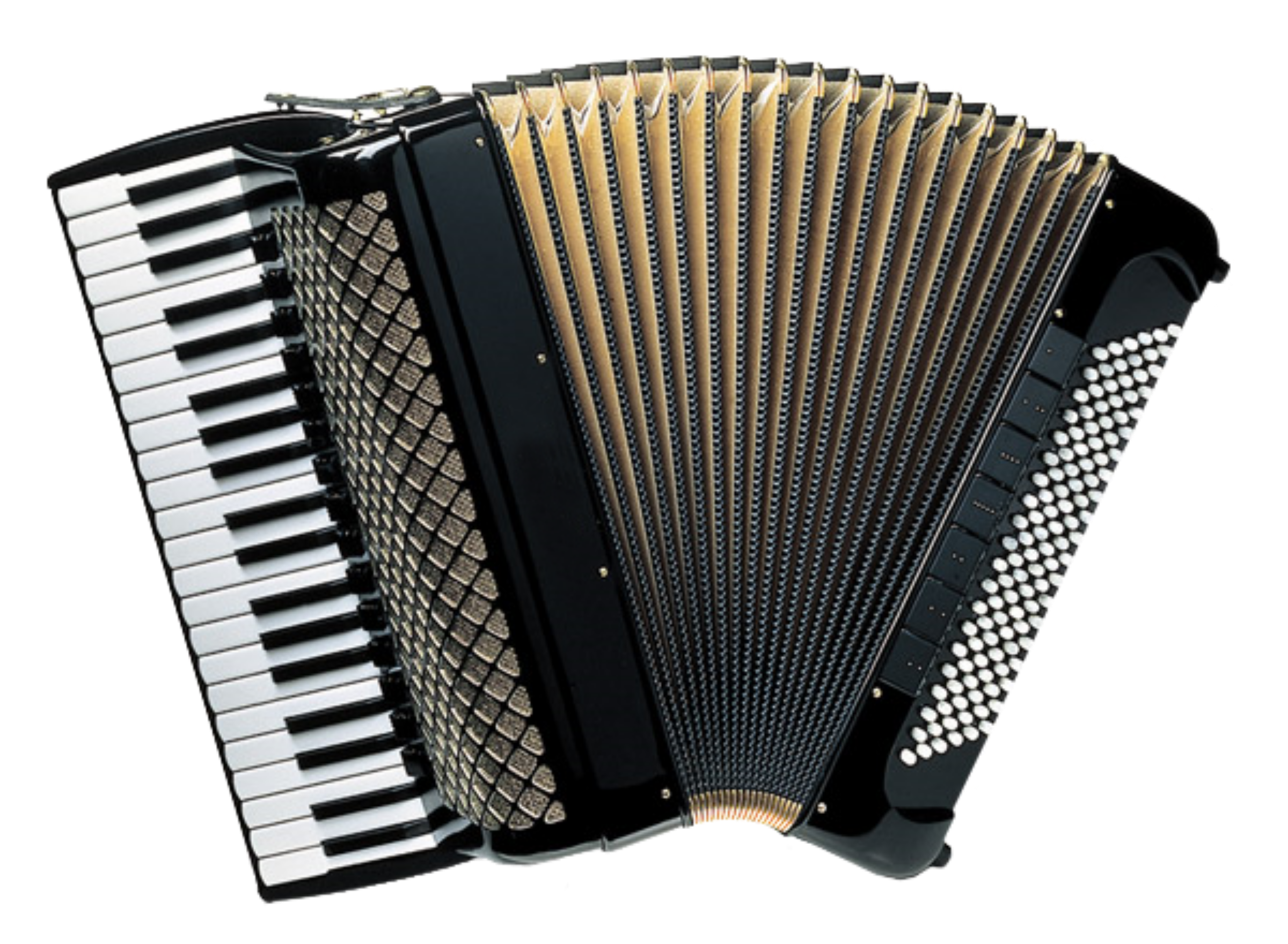 Piano Accordion Vector Clipart image.