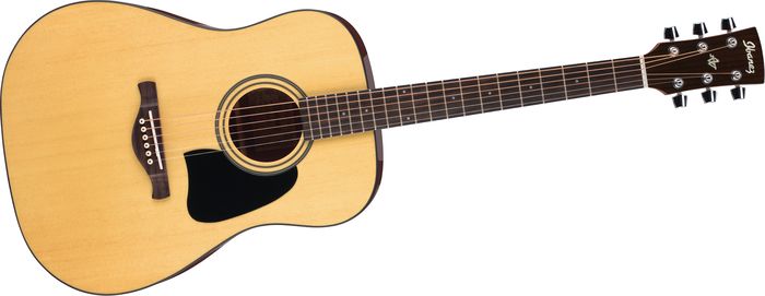 Acoustic guitar clip art.