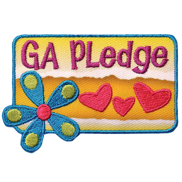 GA Pledge Badge: REDESIGNED.
