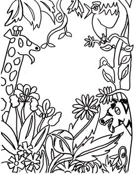 black and white jungle clipart 10 free Cliparts | Download images on ...