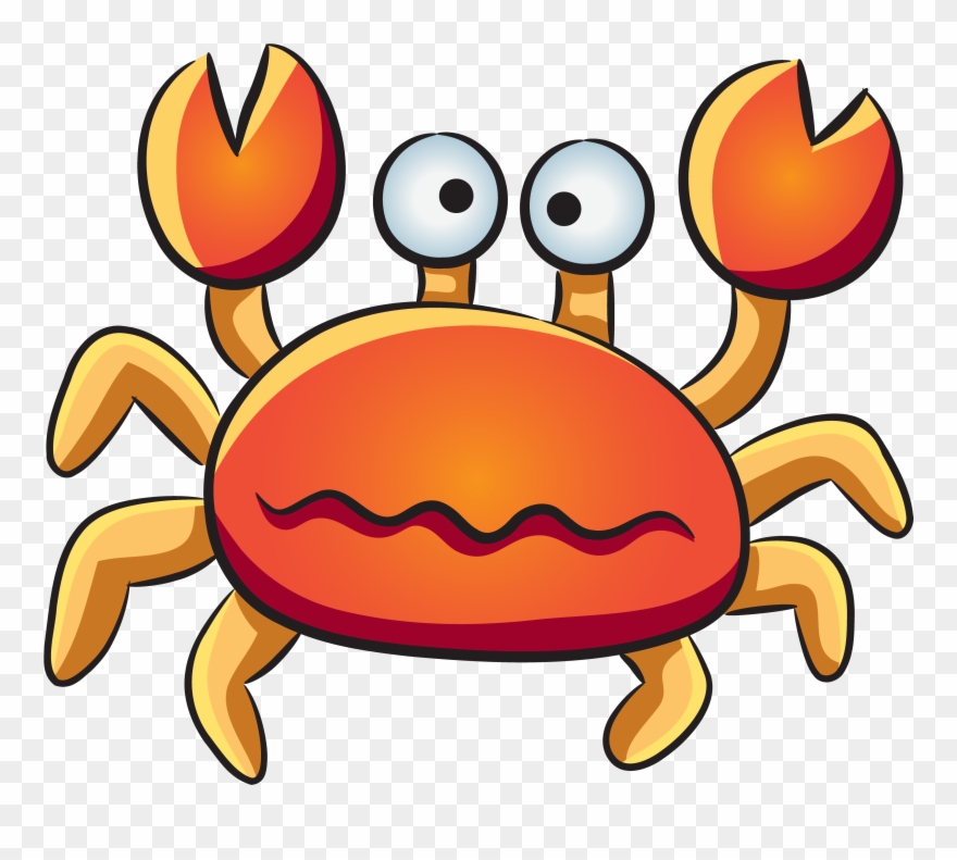 Aquatic Animal Deep Clip Art Crab.