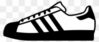 Footprint Svg Tennis Shoe Vector Black And White Stock.