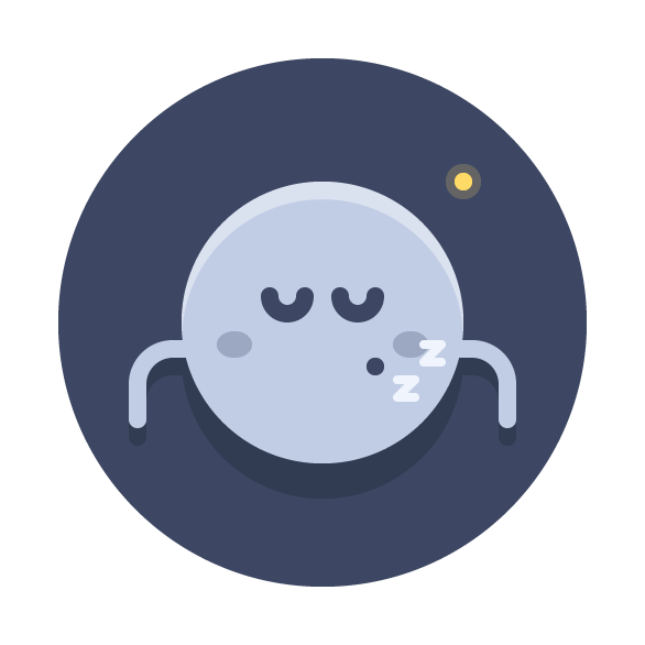 How to Create a Moon Emoji Icon in Adobe Illustrator CC.