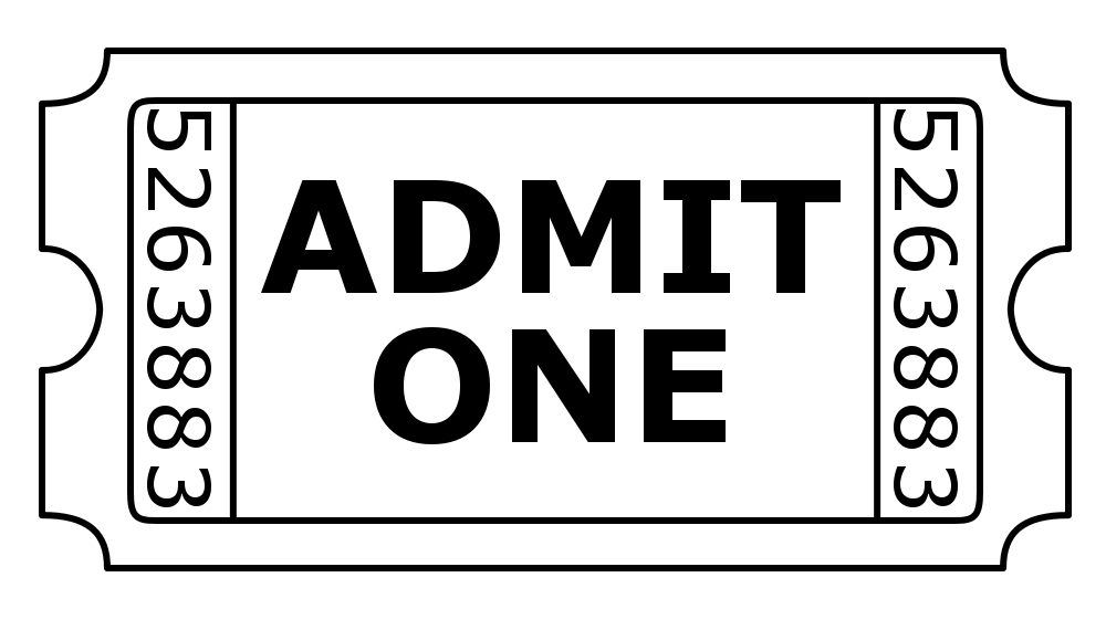 Admit One Clipart 20 Free Cliparts Download Images On Clipground 2021