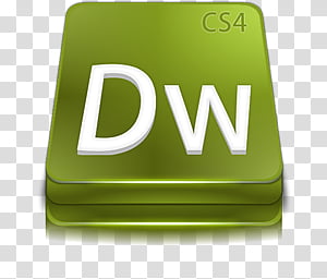 Adobe Dreamweaver CS, DW logo transparent background PNG.