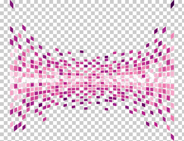Adobe Illustrator, Abstract background block pieces, pink.