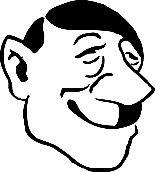 Adolf Hitler clip art Free vector in Open office drawing svg.