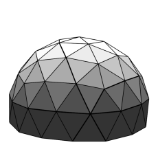Buy Economical Geodesic Dome Greenhouse Kits (PEB): 2012.