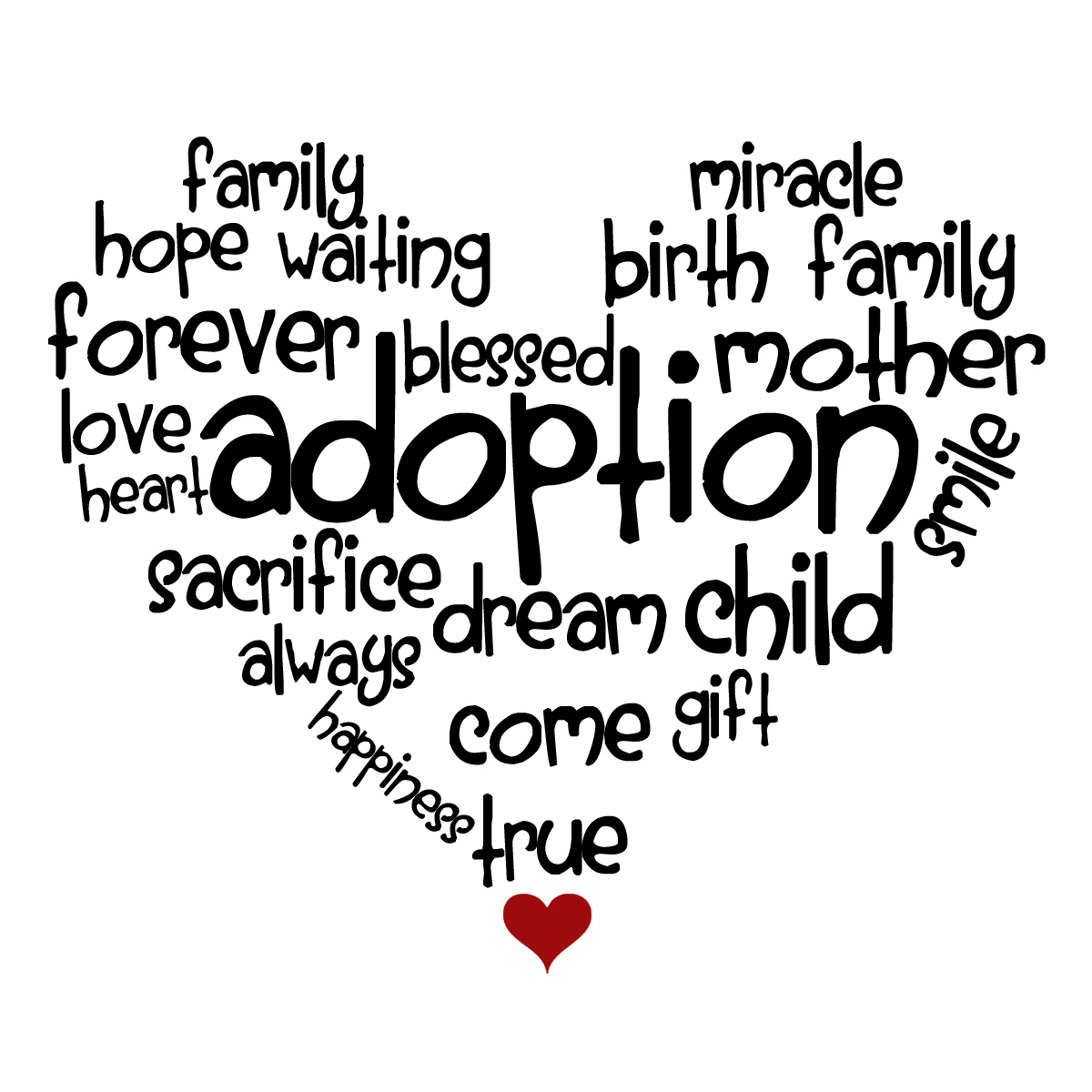 Child Adoption Day Clipart.