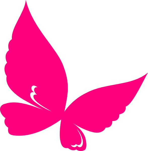 Adorable hot pink butterflies clipart clipart images gallery.