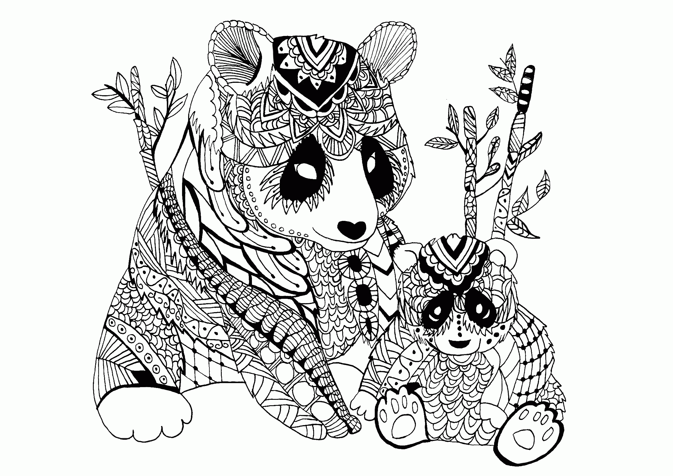 Free Zentangle Coloring Pages, Download Free Clip Art, Free.