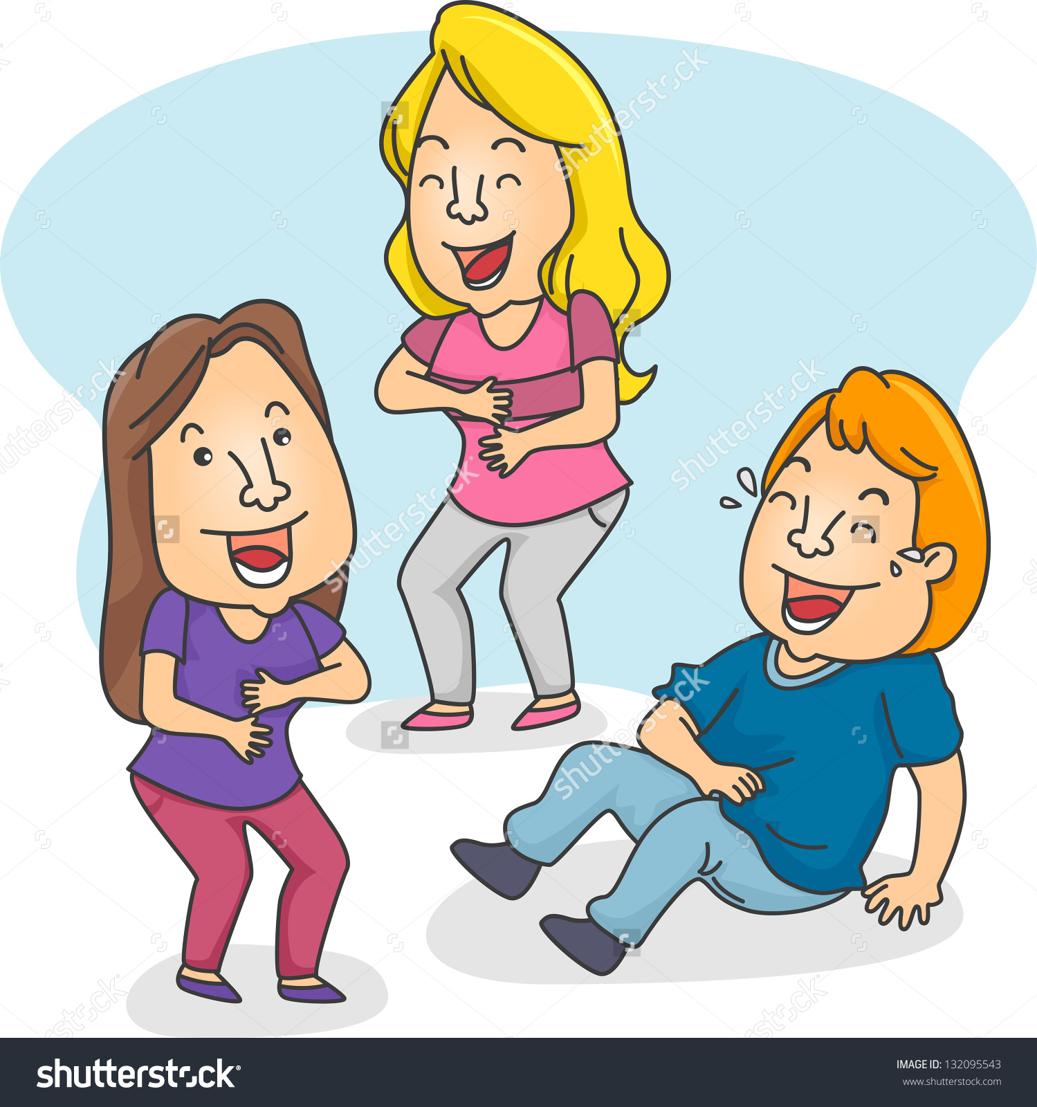 Clipart Of People Laughing.